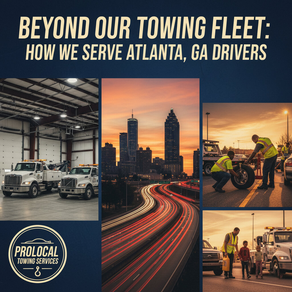 Beyond Our Towing Fleet How We Serve Atlanta, GA Drivers