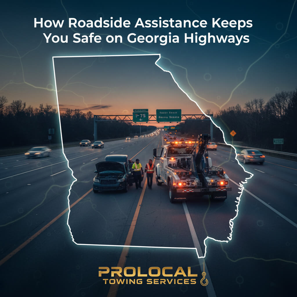 How Roadside Assistance Keeps You Safe on Georgia Highways